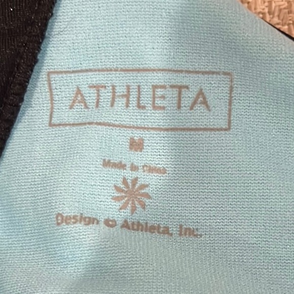 Athleta Rapanui Ready to Run Tankini Swim Top size Medium - Picture 2 of 11